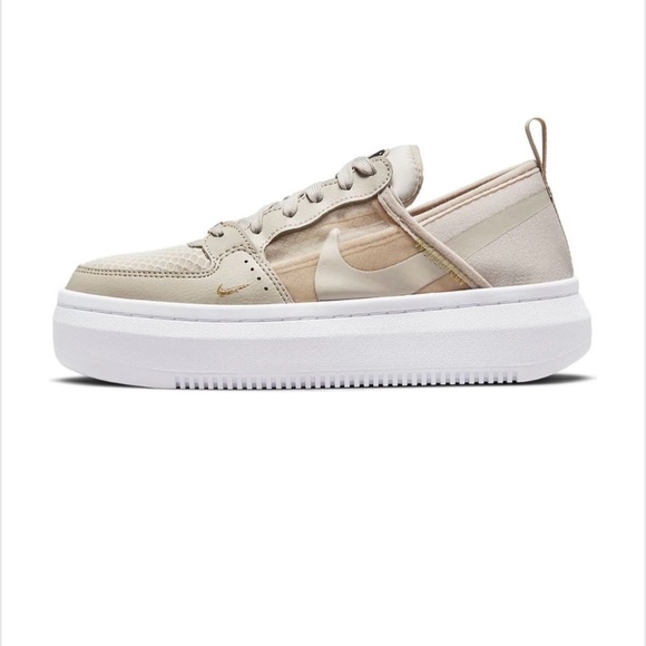 Nike Women’s Court Vision Alta Tan Size 8 - Picture 2 of 8